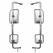 Velvac Exterior Mirror Rectangular Set Of 2 - 721090