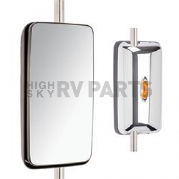 Velvac Exterior Mirror Manual Rectangular Black - V514270104
