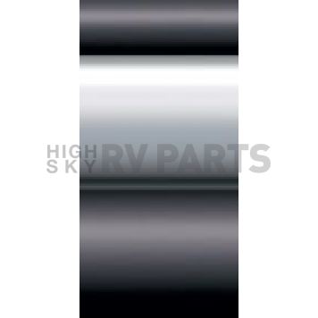 Cowles Products Side Molding - Black And Silver PVC Plastic Chrome Plated - 38756
