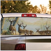 MOSSY OAK Window Graphics - Mossy Oak Camo And Logo - 11010WS