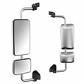 Velvac Exterior Mirror Manual Rectangular Black - V514270122