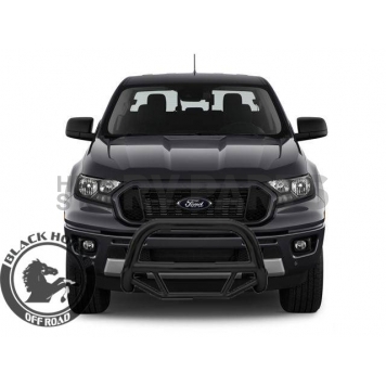 Black Horse Offroad Bull Bar Tube 2-1/2 Inch Black Textured Steel - MBTMF312-4