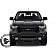 Black Horse Offroad Bull Bar Tube 2-1/2 Inch Black Textured Steel - MBTMF312