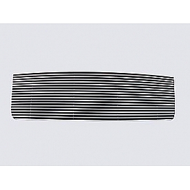 Street Scene Grille Insert - Horizontal Bar Aluminum Polished - 95080178