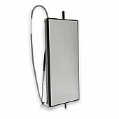 Velvac Exterior Mirror Manual Rectangular Silver - V514380005