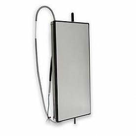 Velvac Exterior Mirror Manual Rectangular Silver - V514380005