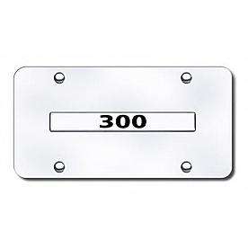 Automotive Gold License Plate - 300 Stainless Steel - 300NCCM