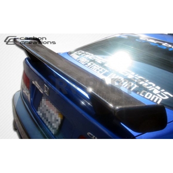 Extreme Dimensions Spoiler - Custom Gloss Carbon Fiber Clear - 102948-1