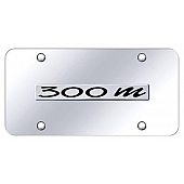 Automotive Gold License Plate - 300M Stainless Steel - 30MNCC