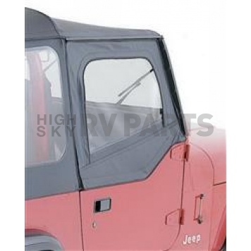 Rampage Door Window - Denim Black Vinyl - 89615