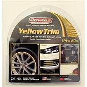 Cowles Products Side Molding - Yellow PVC Plastic Matte - S37526