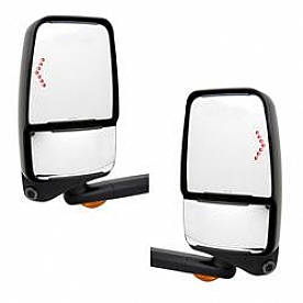 Velvac Exterior Mirror 1 Remote And 1 Manual Rectangular Black - 719472