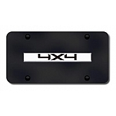 Automotive Gold License Plate - 4X4 Stainless Steel - 4X4CB