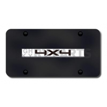Automotive Gold License Plate - 4X4 Stainless Steel - 4X4CB