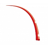 Cowles Products Side Molding - Red PVC Plastic Matte - S37527