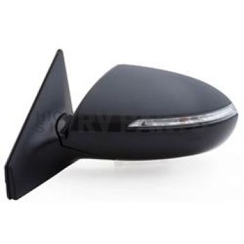K-Source Exterior Mirror Electric OEM Black Single - 75018K