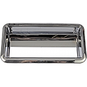 Help! By Dorman Tailgate Handle Bezel - Plastic Silver - 91181