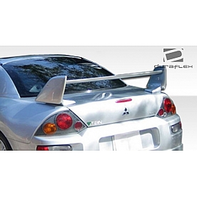 Extreme Dimensions Spoiler - Custom Primered Fiberglass Black - 103048