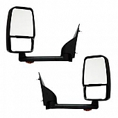 Velvac Exterior Mirror 1 Remote And 1 Manual Rectangular Black - 714551