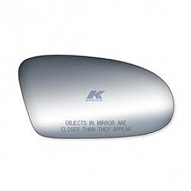 K-Source Exterior Mirror Glass Oval Power/ Manual Single - 90076