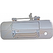 Help! By Dorman Tailgate Handle - Chrome Plated Plastic And Metal Silver - 91282