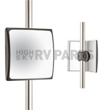 Velvac Exterior Mirror Manual Rectangular Chrome Plated - V563882218