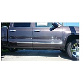 TFP (International Trim) Side Molding - Chrome Plated ABS Plastic Silver Set of 4 - 95104BRH