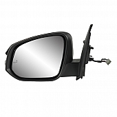 K-Source Exterior Mirror Electric OEM Black Single - 70202T