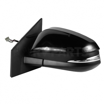 K-Source Exterior Mirror Electric OEM Black Single - 70202T-1