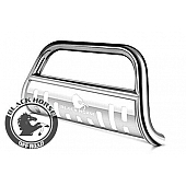 Black Horse Offroad Bull Bar Tube 2-1/2 Inch Polished Stainless Steel - BSTOB4802S