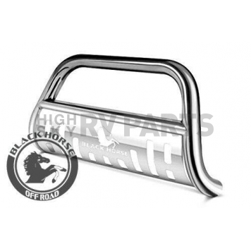Black Horse Offroad Bull Bar Tube 2-1/2 Inch Polished Stainless Steel - BSTOB4802S