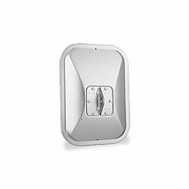 Velvac Exterior Mirror Rectangular Black Stainless Steel - 709275