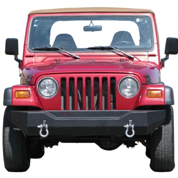 Paramount Automotive Bumper Rock Crawler 1-Piece Design Black - 510019-3