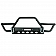 Paramount Automotive Bumper Rock Crawler 1-Piece Design Black - 510028