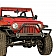 Paramount Automotive Bumper Rock Crawler 1-Piece Design Black - 510028