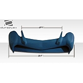 Extreme Dimensions Spoiler - Custom Primered Fiberglass Black - 102217