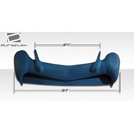 Extreme Dimensions Spoiler - Custom Primered Fiberglass Black - 102217