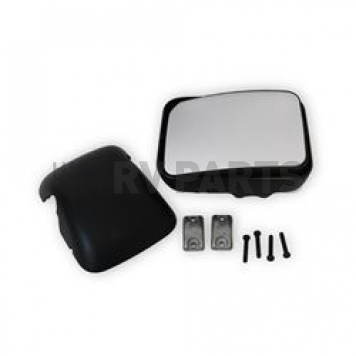 Velvac Exterior Mirror Manual Rectangular Black - V564281001