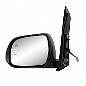 K-Source Exterior Mirror Electric OEM Black Single - 70206T