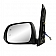 K-Source Exterior Mirror Electric OEM Black Single - 70206T