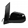K-Source Exterior Mirror Electric OEM Black Single - 70206T