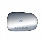 K-Source Exterior Mirror Glass Rectangular Power/ Manual Remote Single - 90087