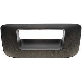 Help! By Dorman Tailgate Handle Bezel - Plastic Black - 80124