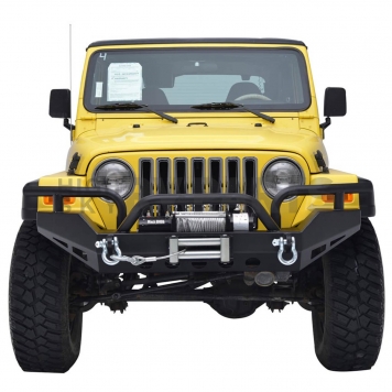 Paramount Automotive Bumper Rock Crawler 1-Piece Design Black - 510029-3