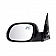 K-Source Exterior Mirror Electric Rectangular Black Single - 75034K