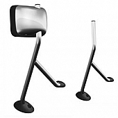 Velvac Exterior Mirror Manual Rectangular Chrome Plated - V564281013