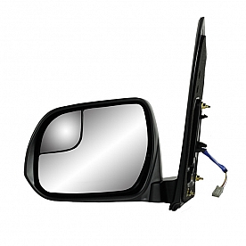 K-Source Exterior Mirror Electric OEM Black Single - 70208T
