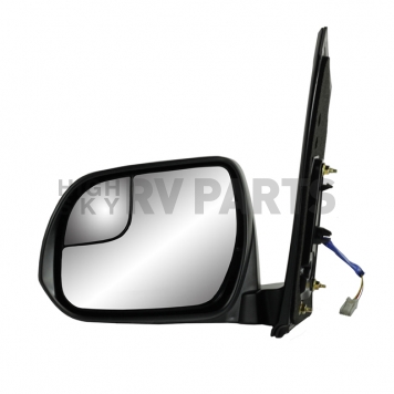 K-Source Exterior Mirror Electric OEM Black Single - 70208T