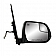 K-Source Exterior Mirror Electric OEM Black Single - 70209T