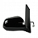 K-Source Exterior Mirror Electric OEM Black Single - 70209T